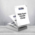 Cheap Printed 1000 Flyers