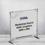 Backdrop Stand With Graphics (10ft x 8ft)