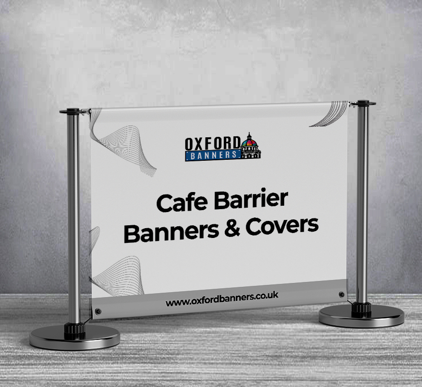 Cafe Barrier Banners