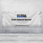 Cloth Material Banner