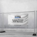 Custom Printed Mesh Banners