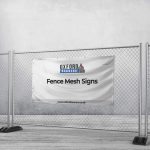 Fence Mesh Signs