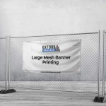 Large Mesh Banner Printing