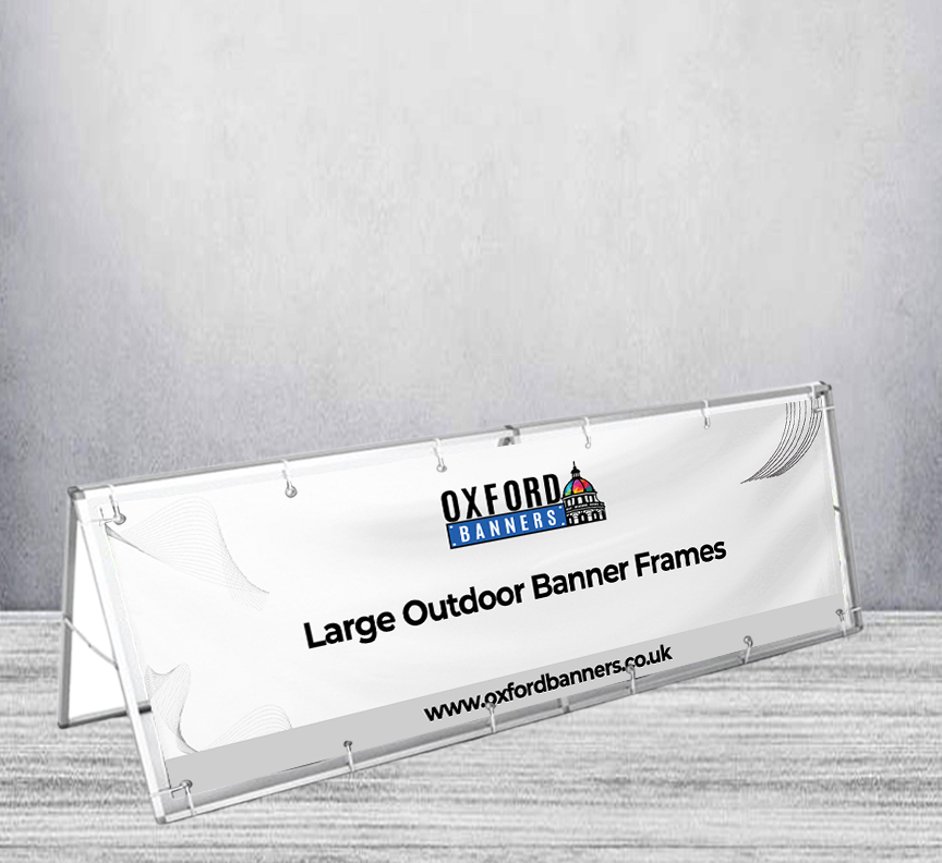 Large Outdoor Banner Frames