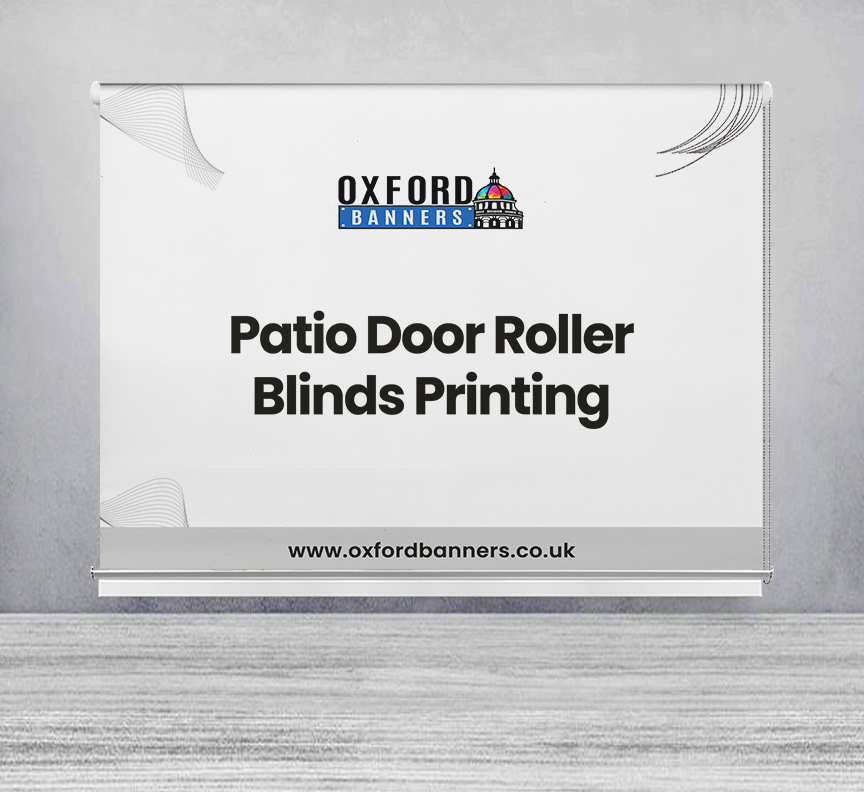 Patio Door Roller Blinds Printing